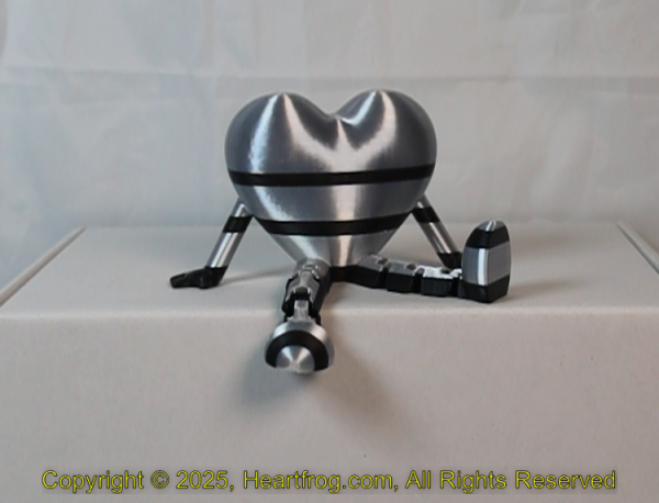 Black Silver Striped Size: 115mm
