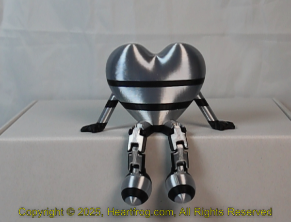 Black Silver Striped Size: 115mm - Image 2