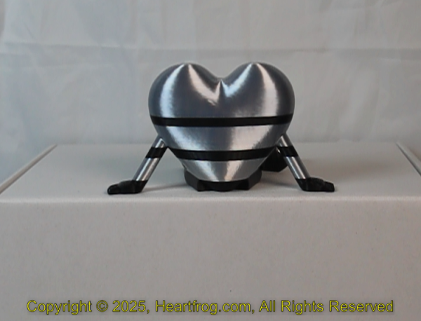 Black Silver Striped Size: 115mm - Image 3