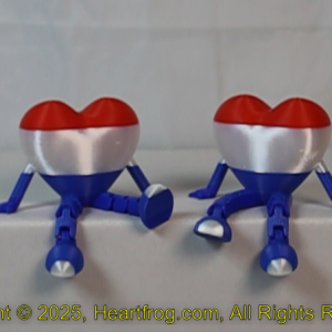 Patriotic Family Set (2) Size: 73mm