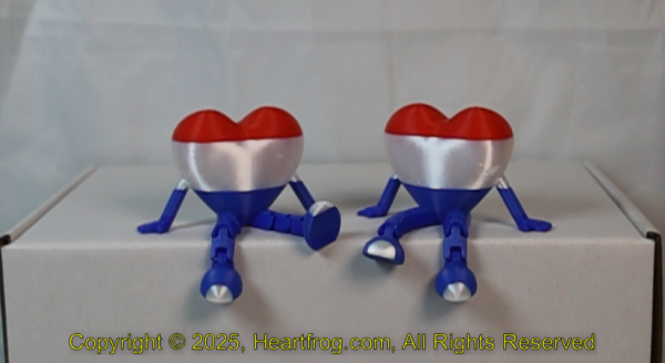 Patriotic Family Set (2) Size: 73mm
