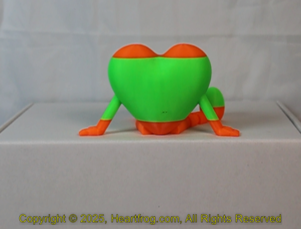 Fluorescent Green Orange Stiped Size: 115mm - Image 6
