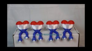 Patriot Family Set (4), Handicapped "DAV Set"/50% Donation Size: 73mm