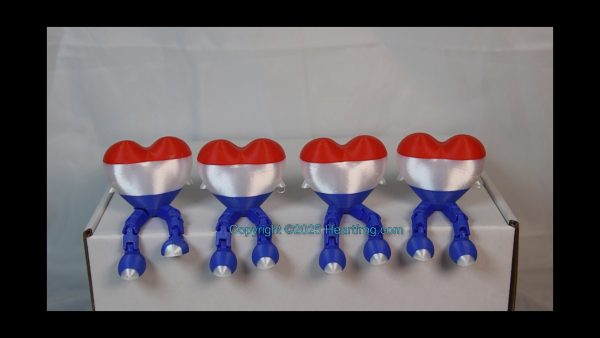 Patriot Family Set (4), Handicapped "DAV Set"/50% Donation Size: 73mm