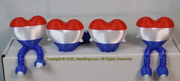 Patriot Family Set (4), Handicapped "DAV Set"/50% Donation Size: 73mm - Image 3