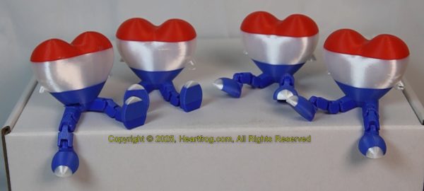 Patriot Family Set (4), Handicapped "DAV Set"/50% Donation Size: 73mm - Image 4