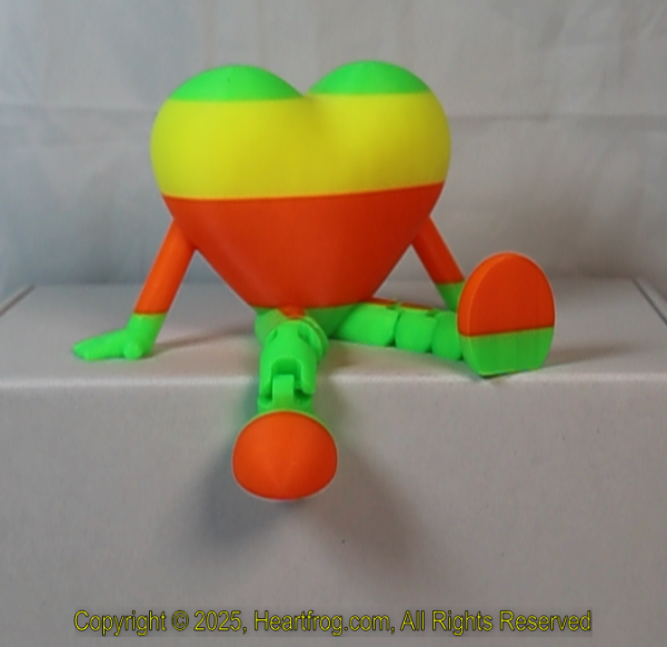 Multi Color Fluorescent Striped Size: 150mm - Image 2