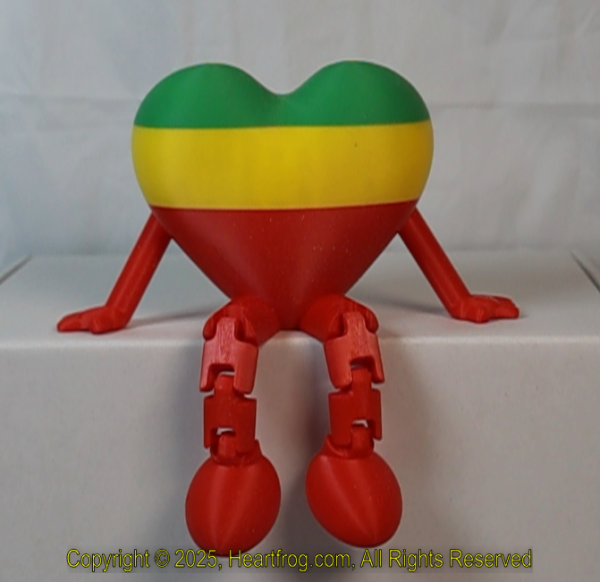 Rasta Striped, DOB: 12/28/2024 Size: 150mm