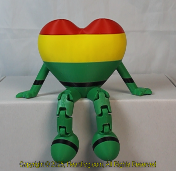 Rasta Striped, DOB: 12/26/2024 Size: 150mm