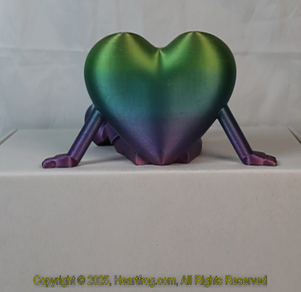 Green Purple Rainbow, DOB: 01/07/2025 Size: 150mm - Image 4