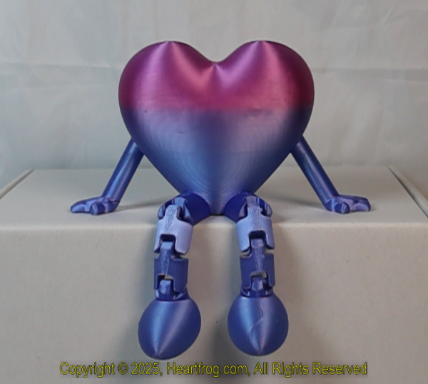 Pink Blue Rainbow Size: 150mm