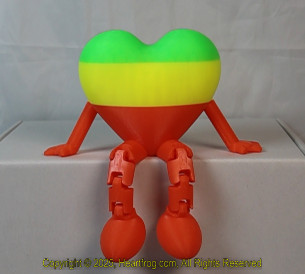 Fluorescent Orange Rasta (not red), DOB: 12/28/2024 Size: 150mm