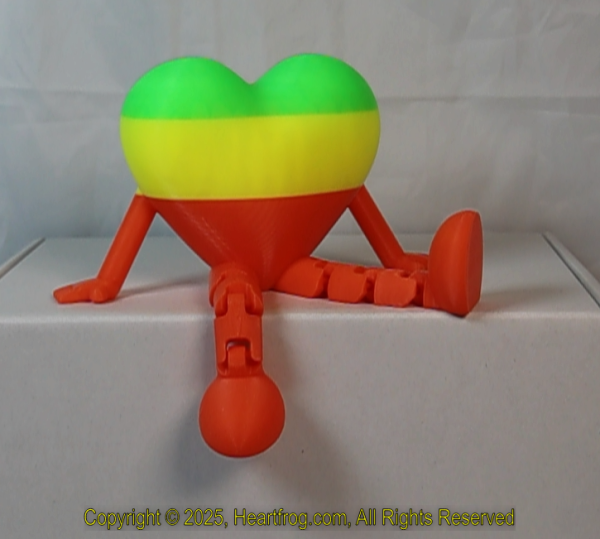 Fluorescent Orange Rasta (not red), DOB: 12/28/2024 Size: 150mm - Image 2