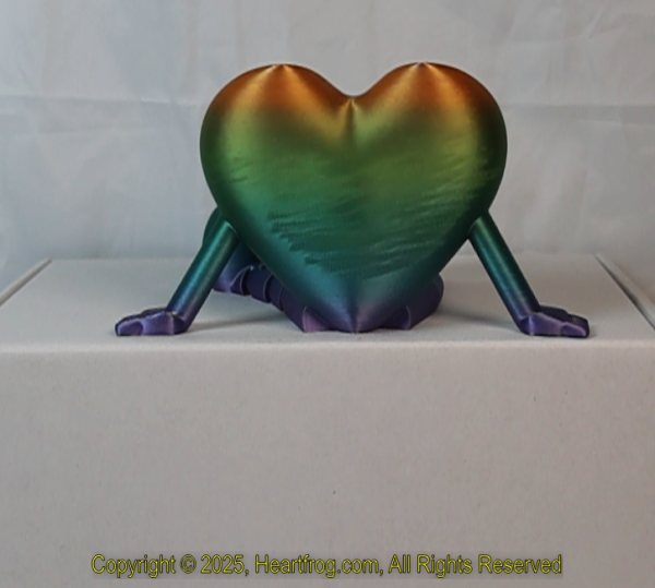Green Orange Purple Rainbow (grainy), DOB: 05/11/2025 Size: 150mm - Image 4