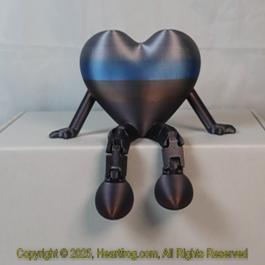 Grey Blue Silver Rainbow, DOB: 01/05/2025 Size: 150mm