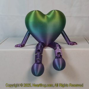 Green Purple Rainbow, DOB: 01/06/2025 Size: 150mm