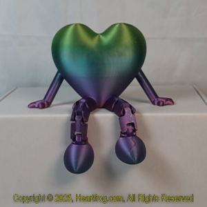 Green Purple Rainbow Size: 150mm