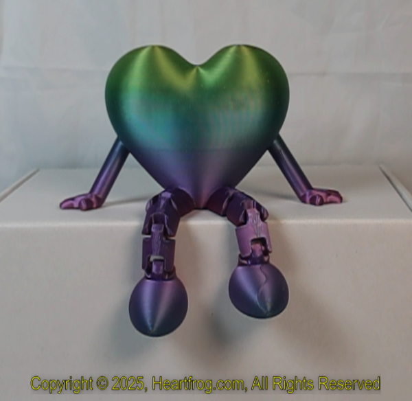 Green Purple Rainbow Size: 150mm