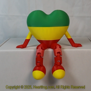 Rasta Striped Size: 150mm