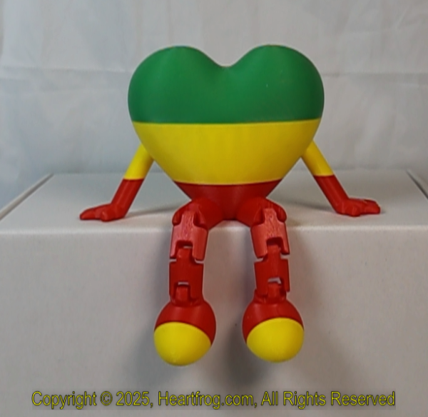Rasta Striped Size: 150mm