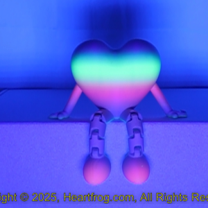 Fluorescent Multicolor Rainbow Size: 115mm