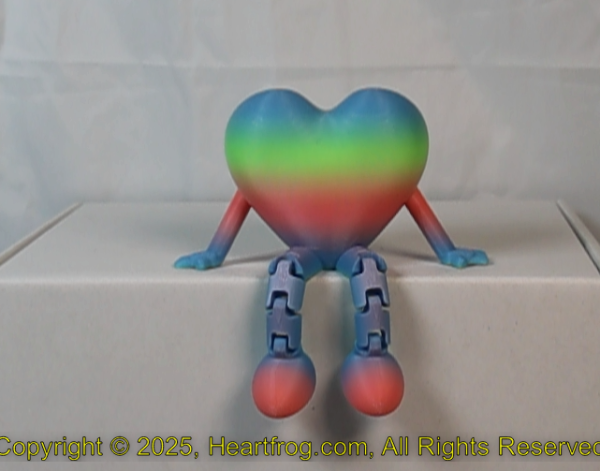 Fluorescent Multicolor Rainbow Size: 115mm - Image 2