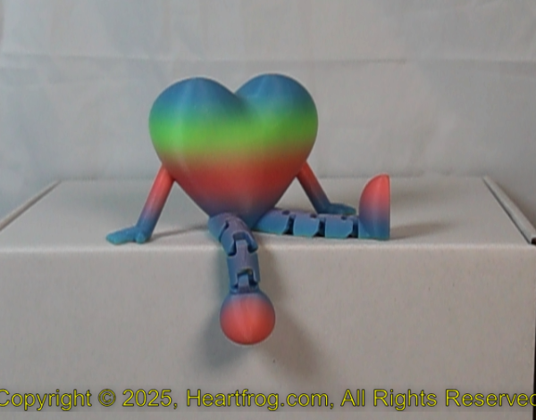 Fluorescent Multicolor Rainbow Size: 115mm - Image 4