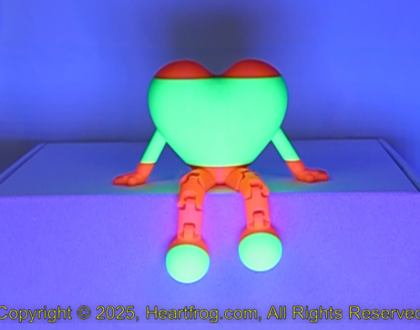 Fluorescent Green Orange Size: 115mm