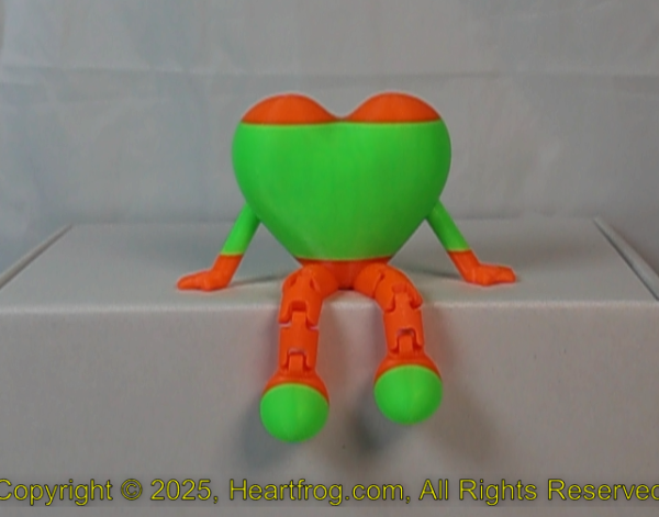 Fluorescent Green Orange Size: 115mm - Image 2