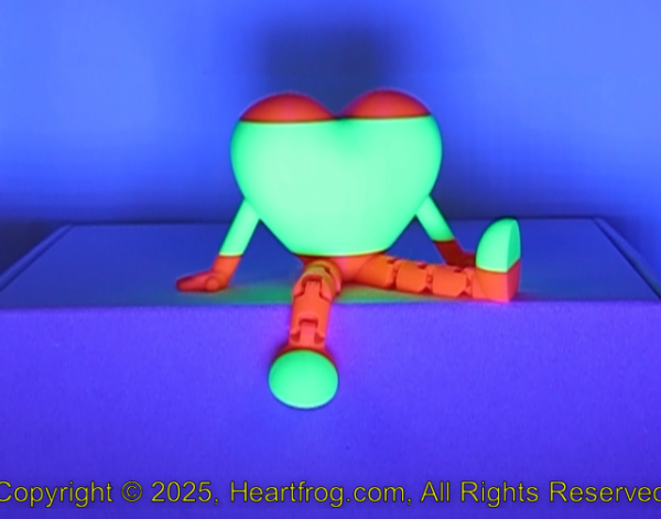 Fluorescent Green Orange Size: 115mm - Image 3