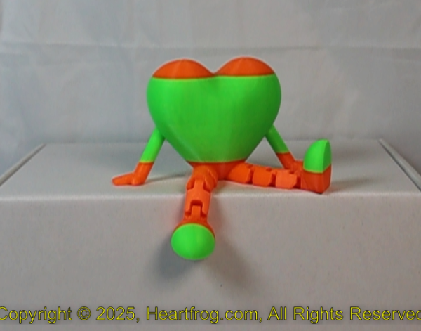 Fluorescent Green Orange Size: 115mm - Image 4