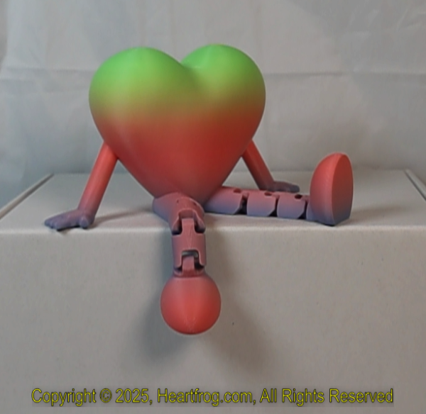 Red Green Apple Rainbow Size: 150mm - Image 2