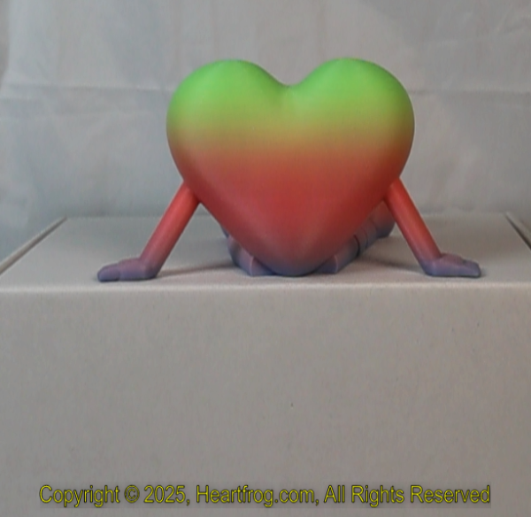 Red Green Apple Rainbow Size: 150mm - Image 3