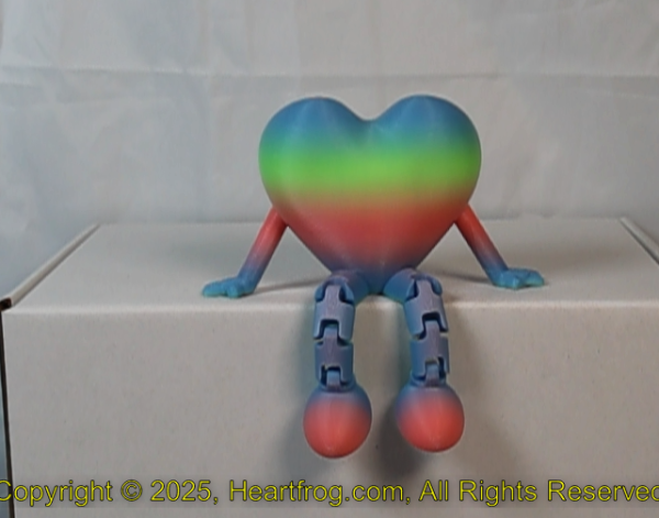 Fluorescent Multicolor Rainbow Size: 115mm - Image 2
