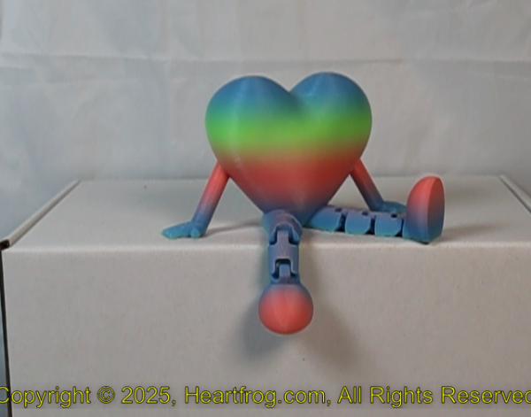 Fluorescent Multicolor Rainbow Size: 115mm - Image 4