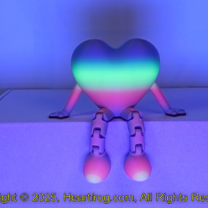 Fluorescent Multicolor Rainbow Size: 115mm