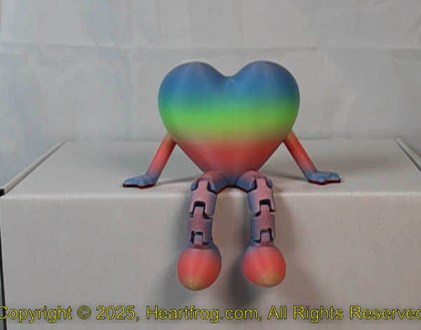 Fluorescent Multicolor Rainbow Size: 115mm - Image 2