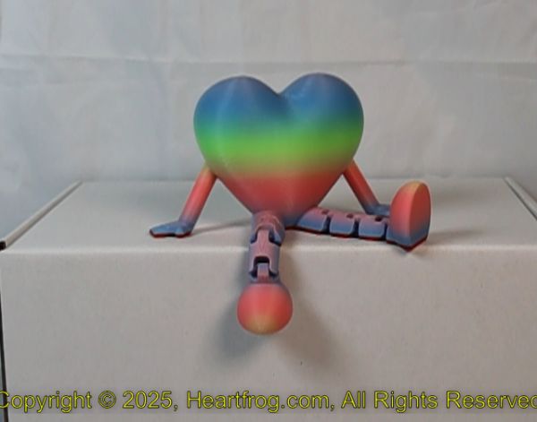 Fluorescent Multicolor Rainbow Size: 115mm - Image 4
