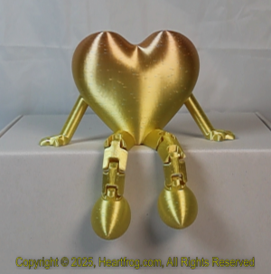 Gold Rainbow (slight grain), DOB: 01/01/2025 Size: 150mm