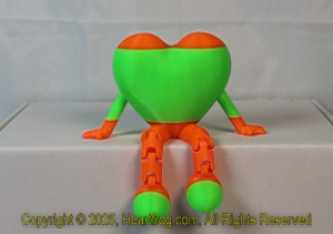 Fluorescent Striped Size: 115mm