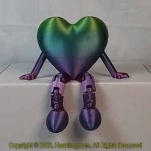 Green Purple Rainbow Size: 150mm