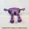 Carbon Fiber Purple Black Striped, DOB: 12/30/2024 Size: 150mm - Image 3