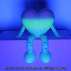 Glow In The Dark Rainbow Size: 150mm
