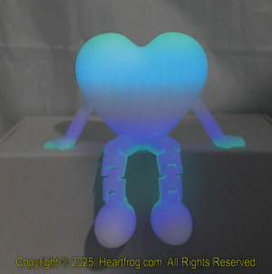 Glow In The Dark Rainbow, DOB: 12/24/2024 Size: 150mm