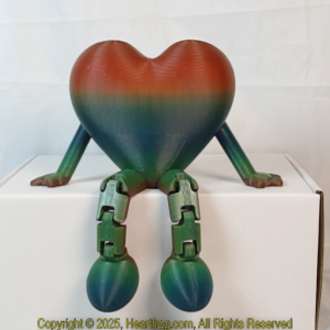 Dark Green Red Apple Rainbow Size: 178mm
