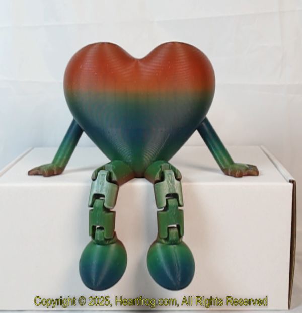 Dark Green Red Apple Rainbow Size: 178mm