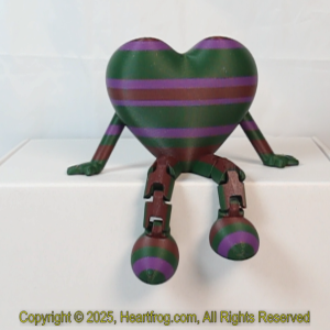 Carbon Fiber Purple Green Striped, DOB: 12/30/2024 Size: 150mm