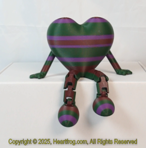 Carbon Fiber Purple Green Striped, DOB: 12/30/2024 Size: 150mm