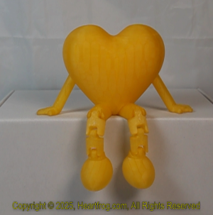 Yellow Orangy Bright Size: 150mm