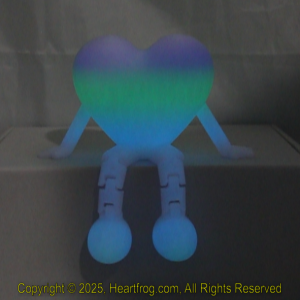 Glow In The Dark Rainbow Size: 150mm